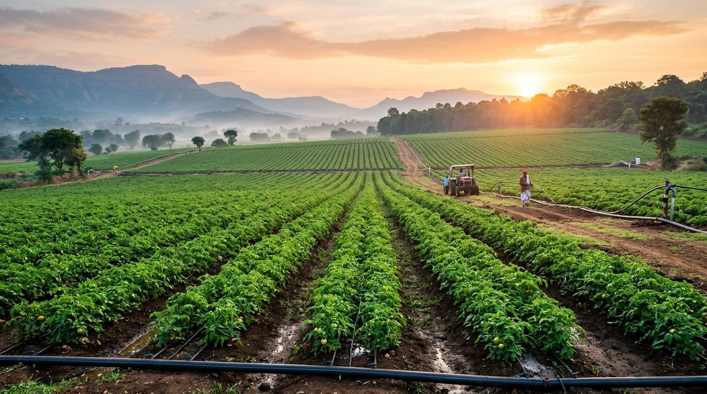 Agriculture and horticulture services and farm development in Telangana by Vaman Crop Science