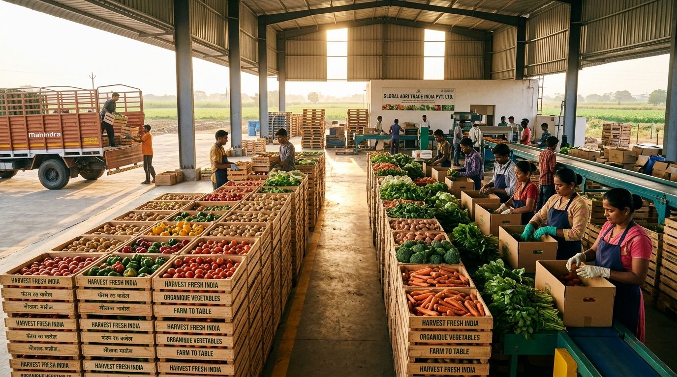 Farm to market solutions and agricultural produce procurement by Vaman Crop Science