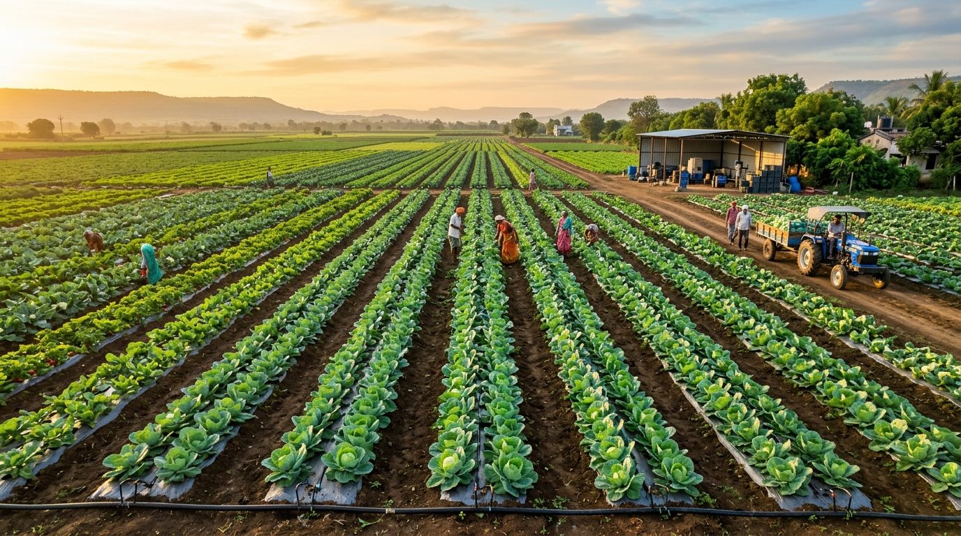 Vegetable cultivation consultancy and polyhouse farming by Vaman Crop Science